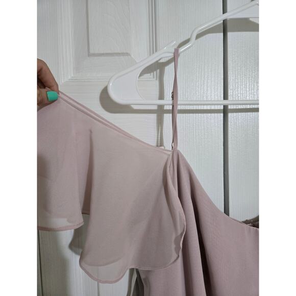 Celebrate by db studio size 16 women's light pink formal dress - Picture 2 of 12